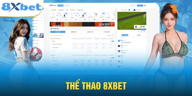 Tổng quan dịch vụ cá cược tại sảnh thể thao 8xbet